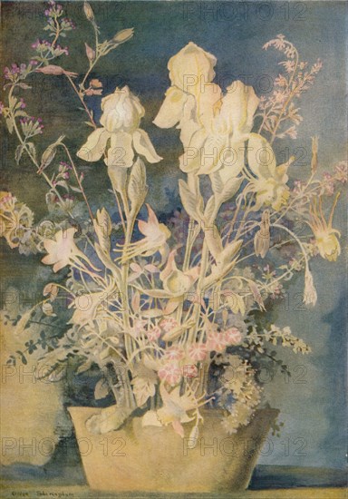 Flower Painting by George Sheringham', c1910-1920, (1936).