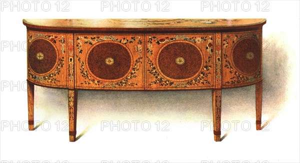 Painted Sideboard-commode, 1908.