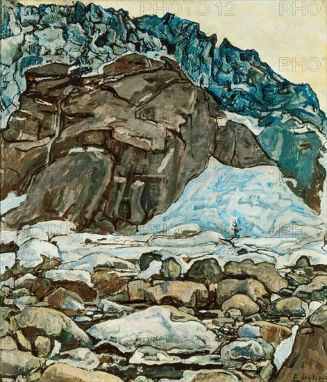 Grindelwald Glacier, 1912.