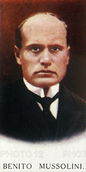 Benito Mussolini', 1927.