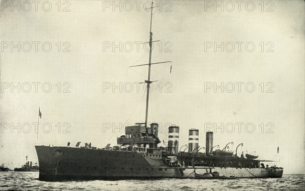 H.M.S. "Amphion"', (1919).