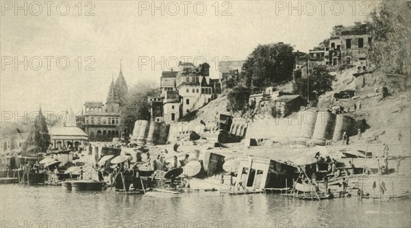 Sindhia Ghat, Benares'.