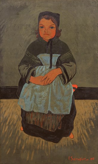 Breton girl, Marie Francisaille, 1896.