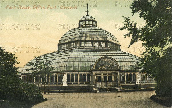 Palm House, Sefton Park, Liverpool', 1946.