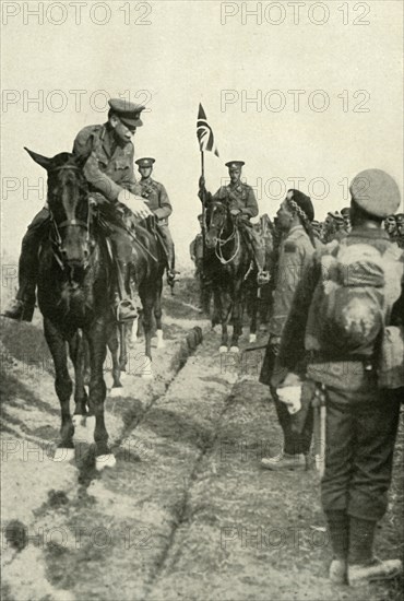 The Field-Marshal Thanking His Troops', (1919).