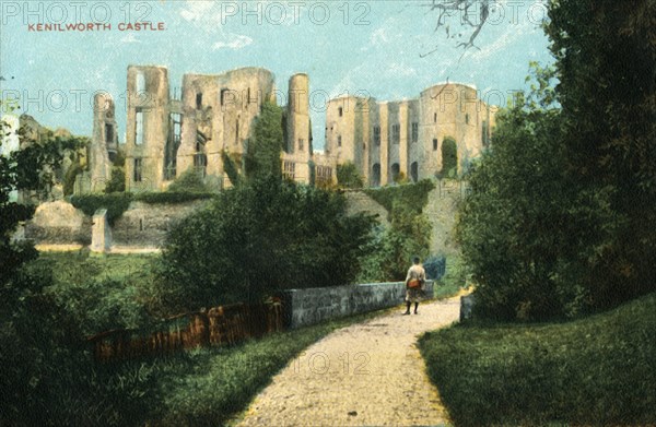 Kenilworth Castle', late 19th-early 20th century.