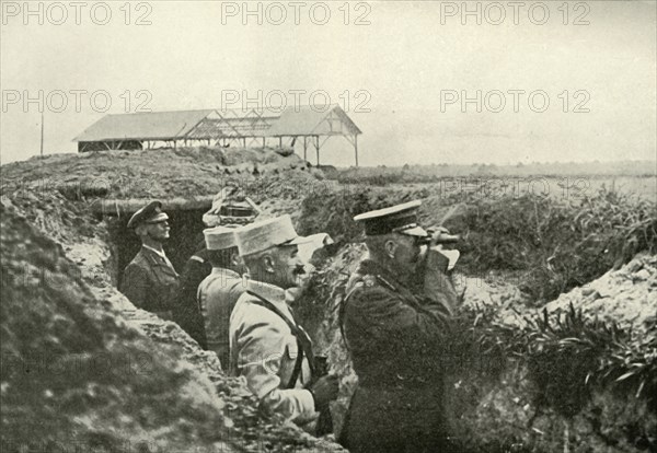 Watching the Battle in France', c1915, (1919).