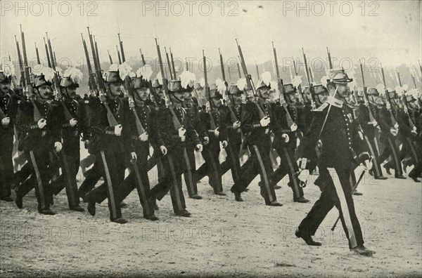 The French Army Officer in the Making', (1919).