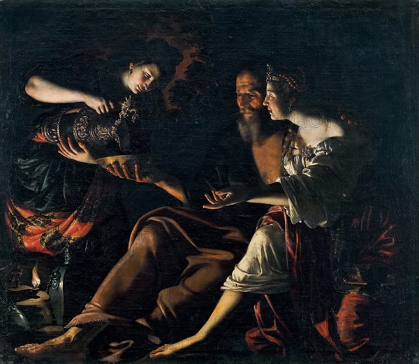 Lot and his Daughters, 1617.