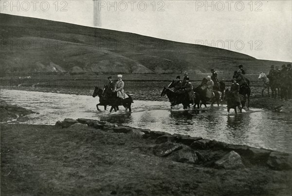 The Grand Duke Michael and his Staff', (1919).