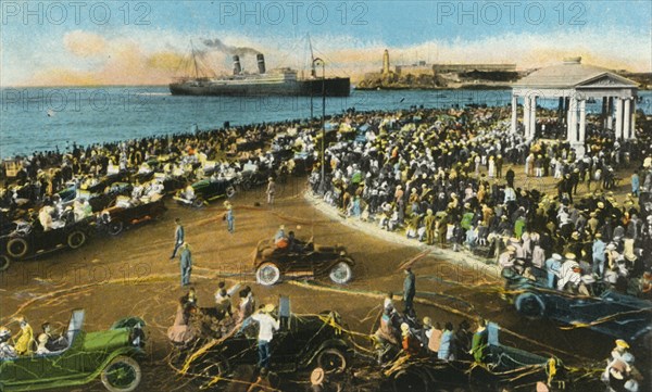 Carnival Time, Havana, Cuba', c1920s.