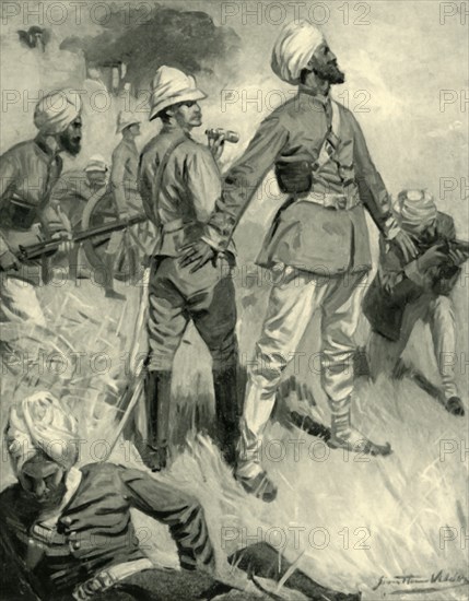 The Devotion of General Roberts's Sikh Orderly at Spingawi', (1901).