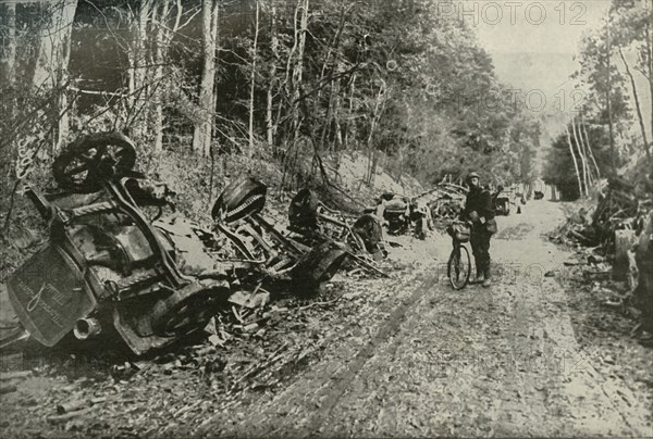 The Effect of British Shell Fire', (1919).