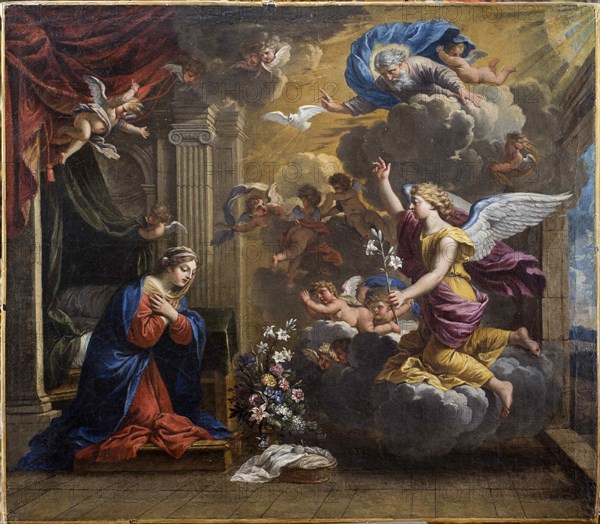 The Annunciation.