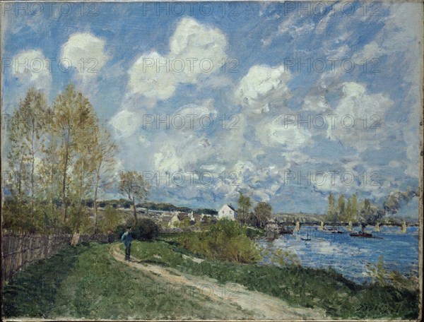 Été à Bougival (Summer at Bougival), 1876.