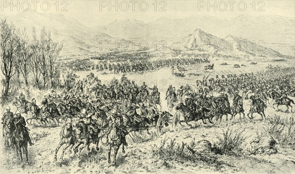 Charge of Cavalry to Cover the Retreat of the Guns...11th December 1879', (1901).