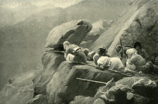 An Ambuscade', (1901).