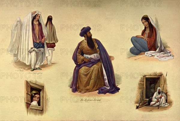 Kabul Types', 1840s, (1901).