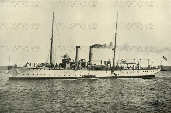 The German Gunboat "Panther"', (1919).
