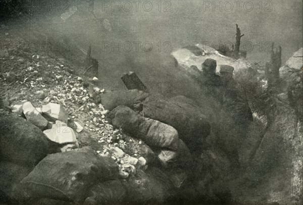 Trench Warfare in the Argonne', (1919).