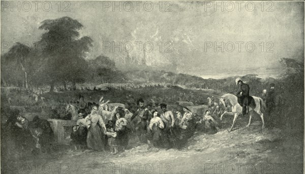The Relief of Lucknow - Leading the Sufferers to the British Camp', (1901).