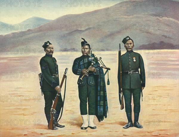 The Fifth Gurkhas', 1901.