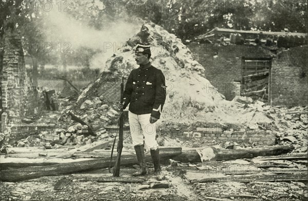 A Belgian Outpost', (1919).