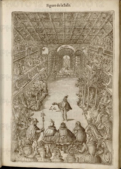 Ballet comique de la reine by Balthasar de Beaujoyeulx, 1582.