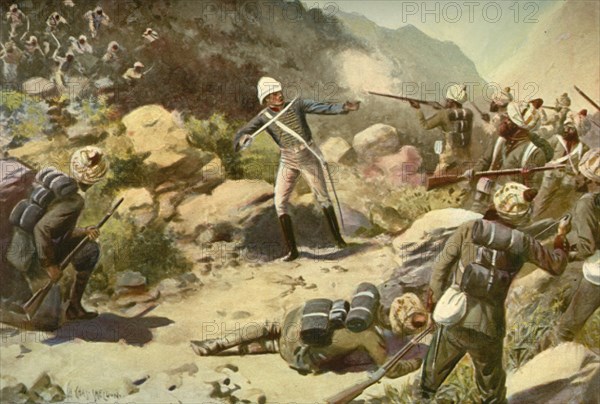 Roberts Rallying the Pioneers at Umbeyla', (1901).