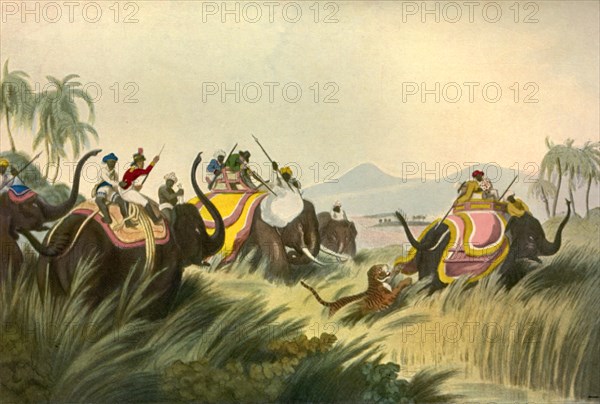 The Tiger Hunt', c1808, (1901).