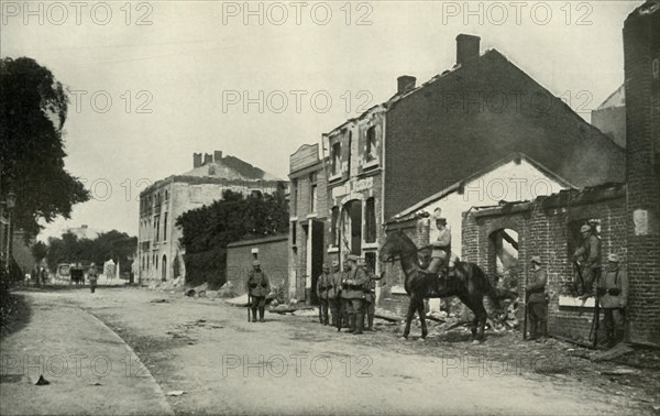 Visé in the Hands of the Germans', (1919).