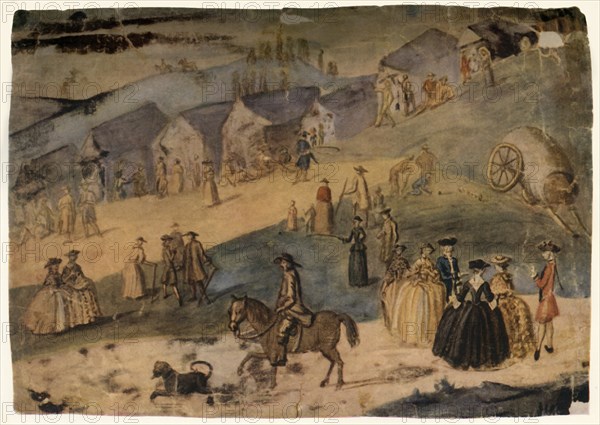 A Country Scene', c1750, (1934).