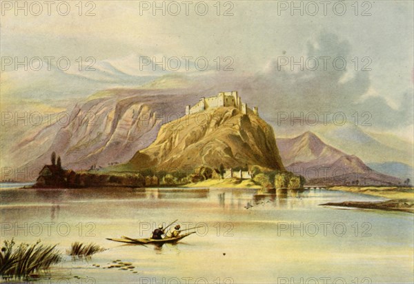 The City of Srinagar (Kashmir) and Hurri Purbut Fort', 1840s, (1901).