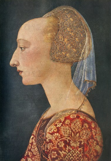 Portrait of a Lady in Red', 1460-1470, (1934).