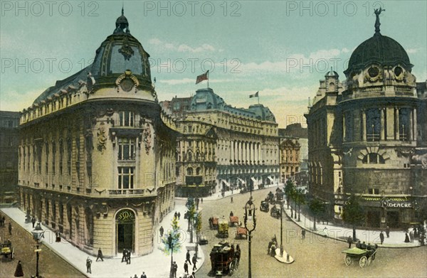 Aldwych and Gaiety Theatre', c1900s.