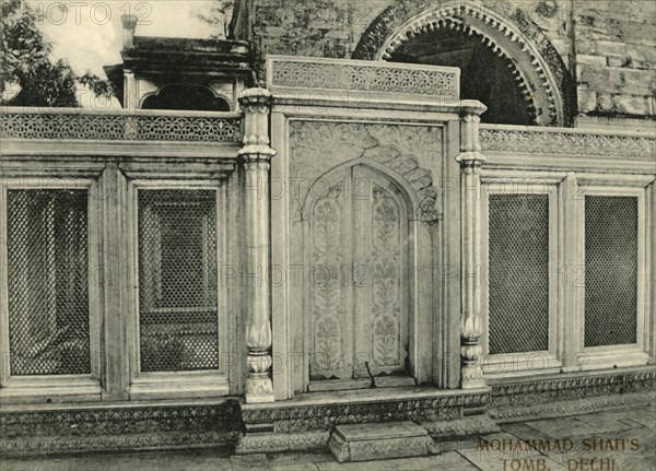 Mohammad Shah's Tomb, Delhi', .