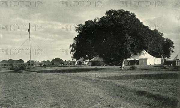 Lord Roberts's Headquarters, "Camp of Exercise", Delhi', c1890, (1901).
