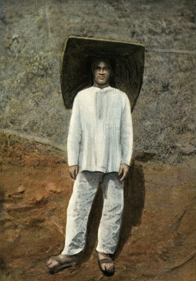 Un Mineur. Costume De Travail', (A Miner in Work Clothes), 1900.