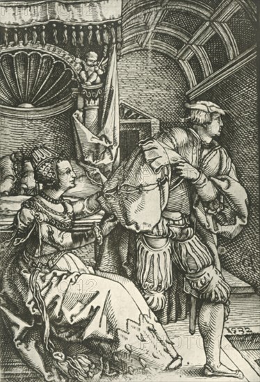Joseph Fleeing from Potiphar's Wife', c1532, (1908).