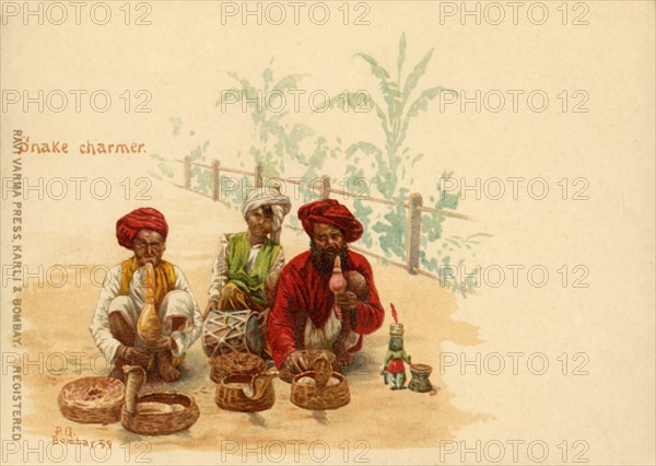 Snake Charmer', 1899.