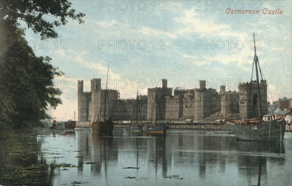 Carnarvon Castle', 1904.