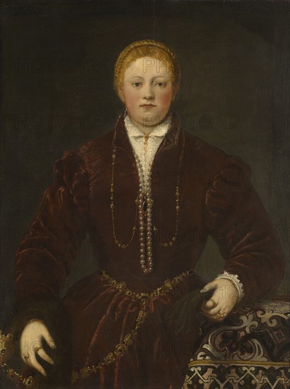 Portrait of a Young Lady, ca 1555.