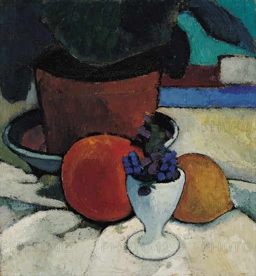 Still Life with Plant and Egg Cup, c. 1905.