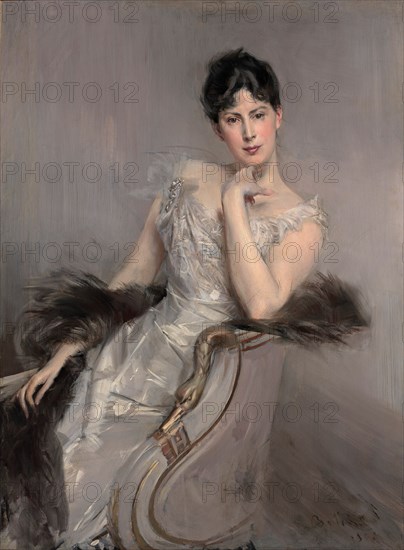 Signora in bianco (Lady in white), 1902.