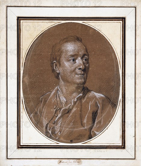 Portrait of Denis Diderot (1713-1784), 1767.
