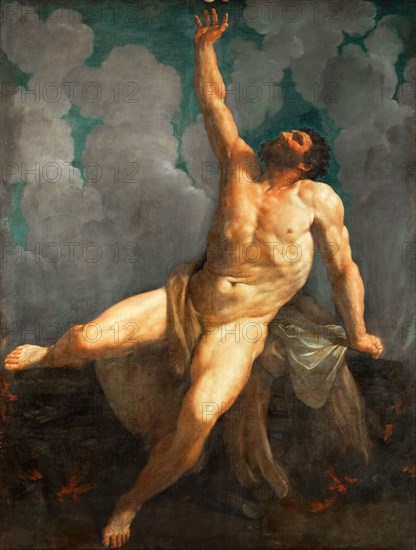 Hercules on the pyre, 1620-1621.