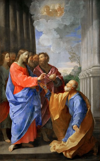 Christ Giving the Keys to Saint Peter, c. 1620.