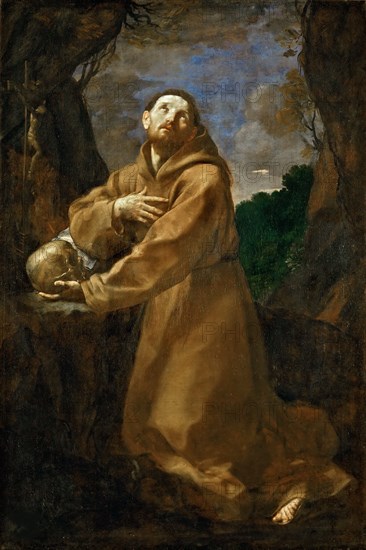 Saint Francis of Assisi in Ecstasy, c. 1615.