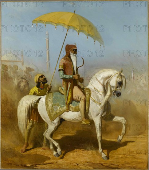 Portrait of Maharaja Ranjit Singh.