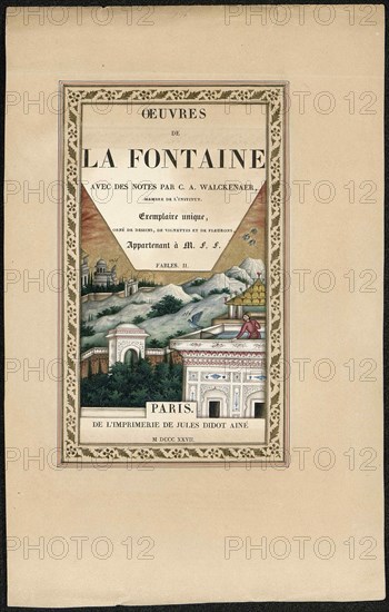 Fables de La Fontaine, 1837-1839.